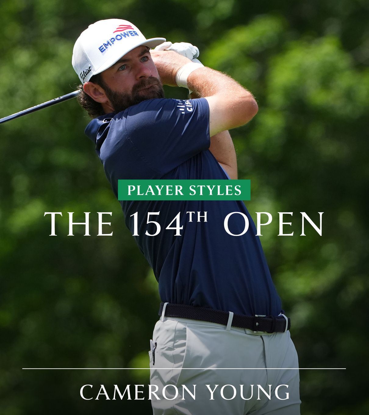 Cameron Young - Player Styles for Royal Birkdale